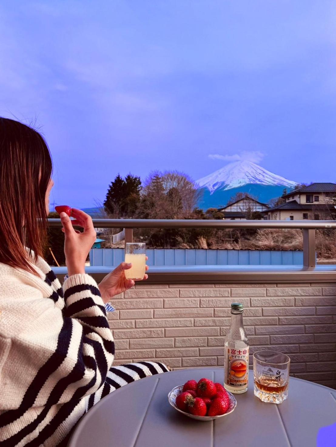 ヴィラ山間堂grandvilla Mt Fuji View Bbq Bonfire Annovillas Sankando Fujikawaguchiko Luaran gambar