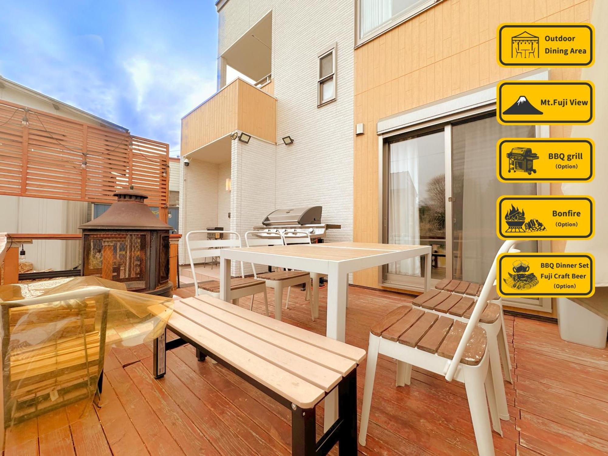 ヴィラ山間堂grandvilla Mt Fuji View Bbq Bonfire Annovillas Sankando Fujikawaguchiko Luaran gambar
